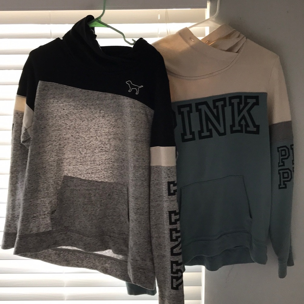 PINK sweatshirts